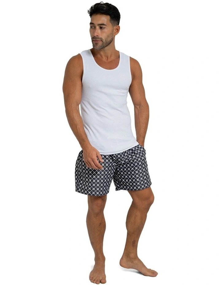 Tuscany Swim Shorts in Charcoal image 6