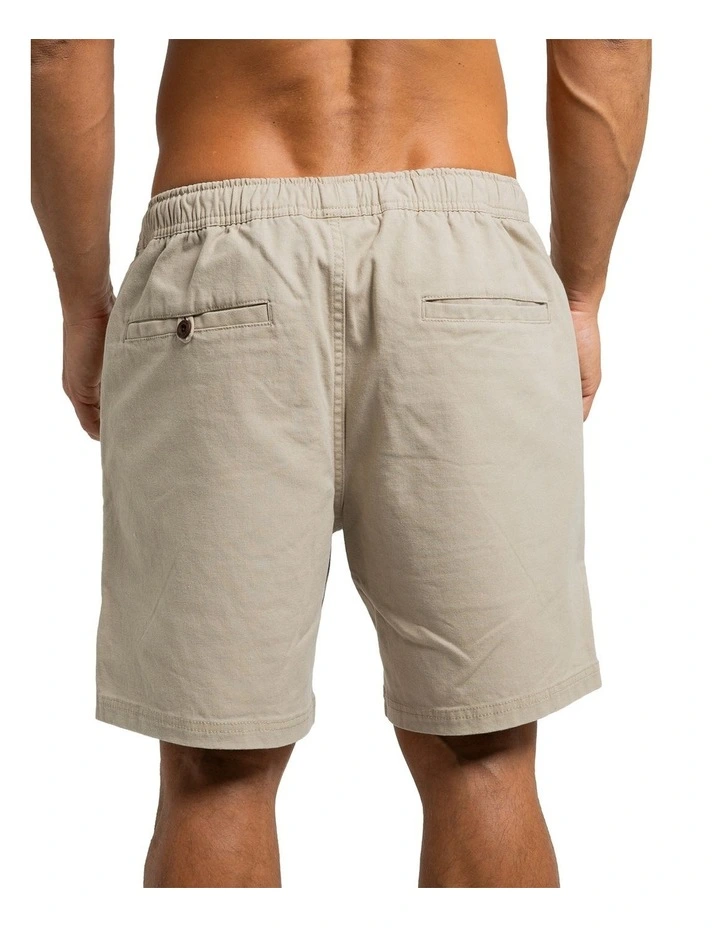 Biarritz Canvas Shorts in Natural image 3