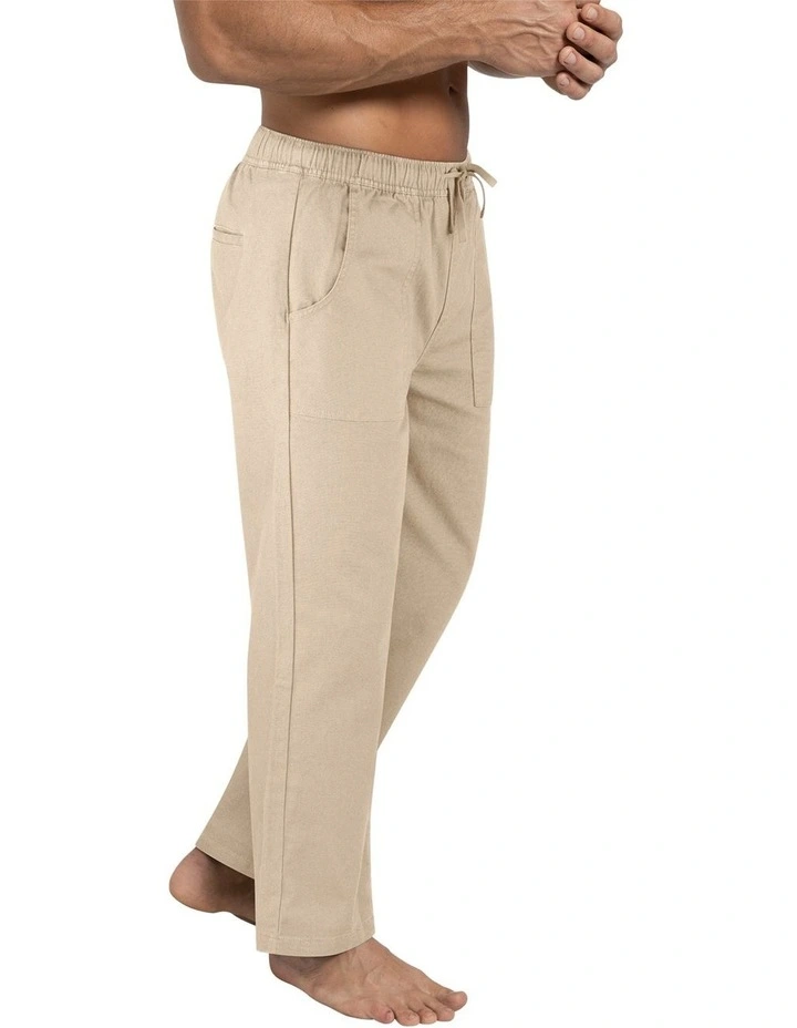 Sagres Canvas Pants in Natural image 3