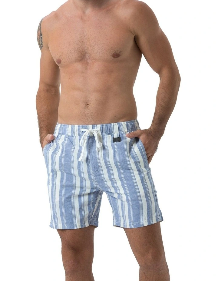 North Compass Shorts in Blue image 1