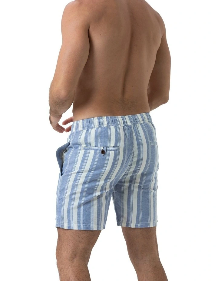 North Compass Shorts in Blue image 2