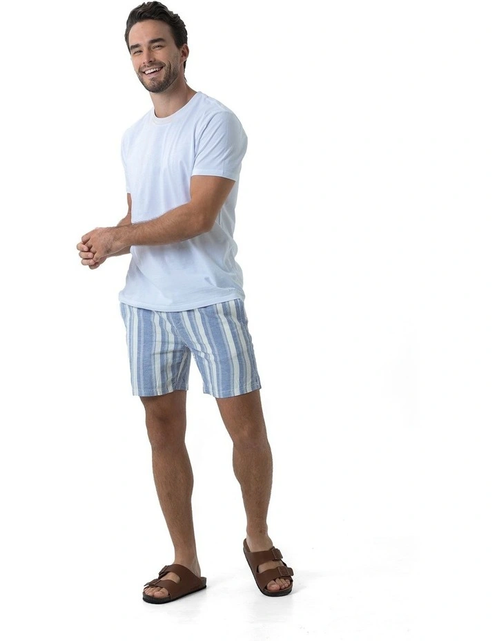 North Compass Shorts in Blue image 5