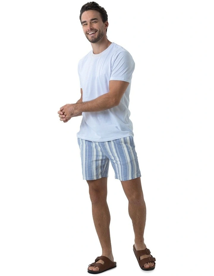 North Compass Shorts in Blue image 5