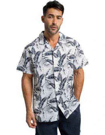 Amazonia Floral Shirt in White
