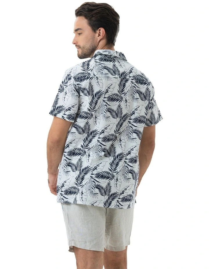 Amazonia Floral Shirt in White image 2