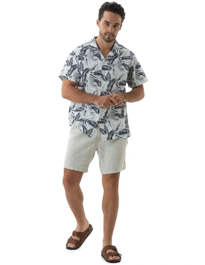 Amazonia Floral Shirt in White image 5
