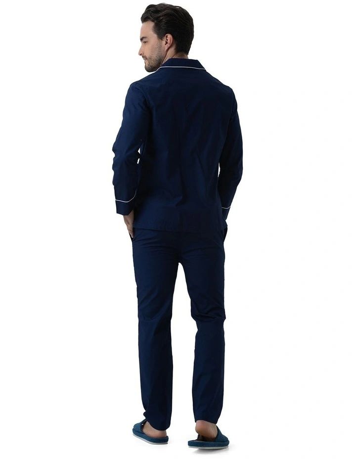 New York Pyjamas Set in Navy image 2