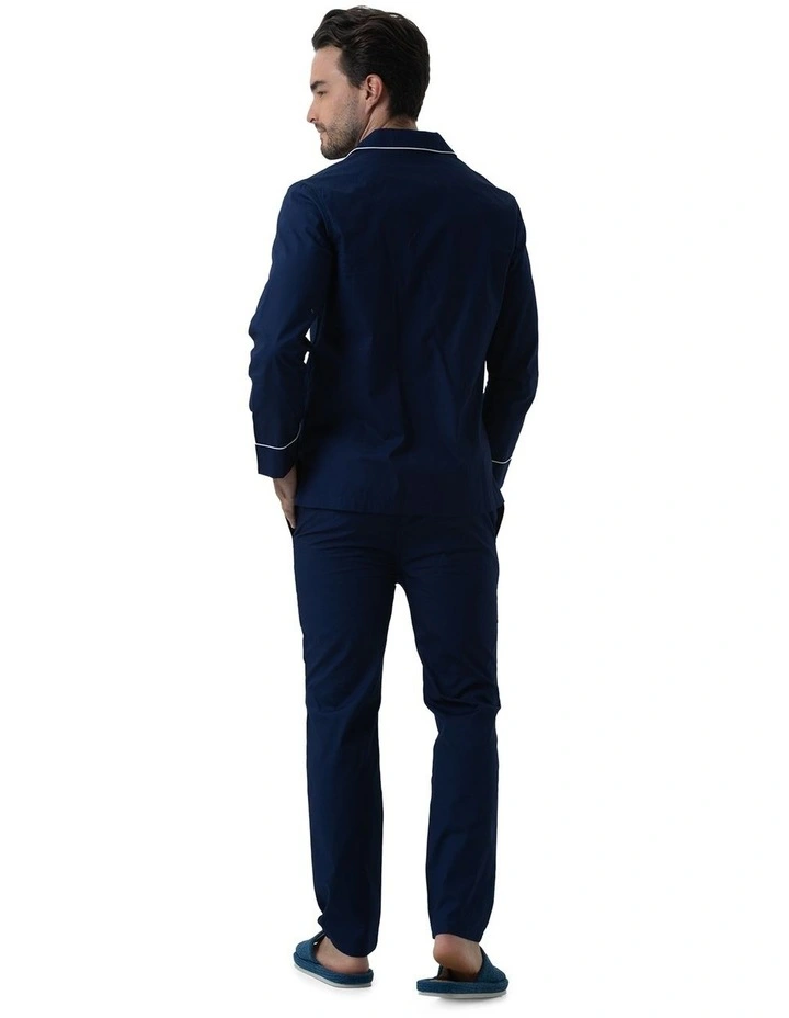 New York Pyjamas Set in Navy image 2