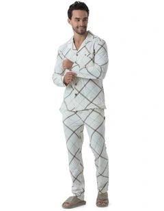 Oaklahoma Pyjama Set in Oatmeal