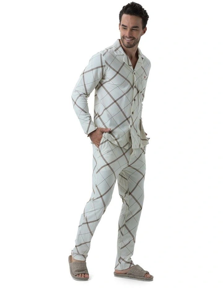 Oaklahoma Pyjama Set in Oatmeal image 3