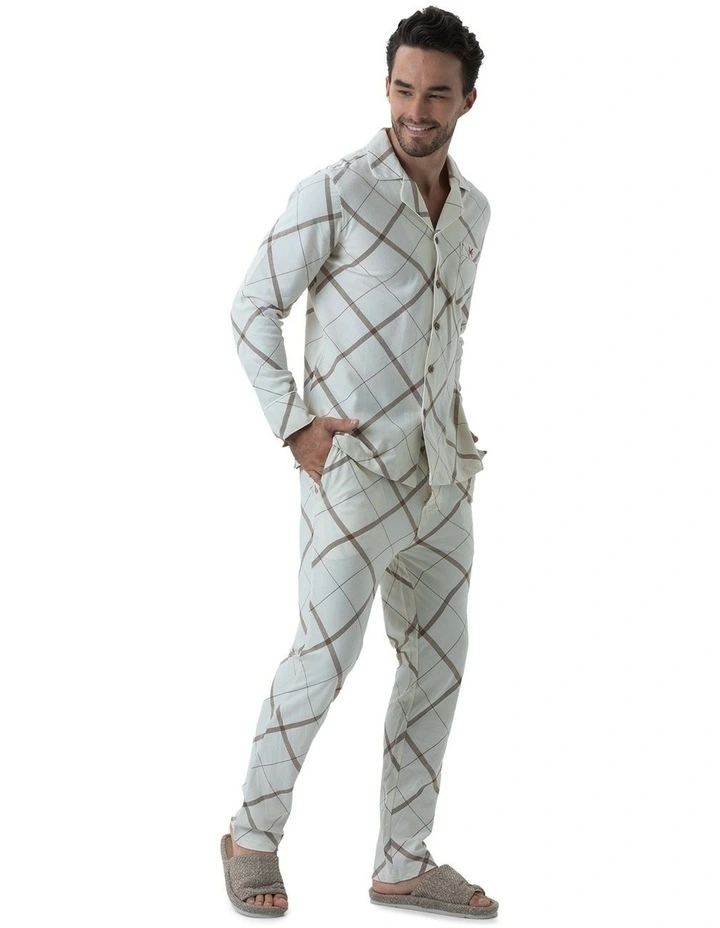 Oaklahoma Pyjama Set in Oatmeal image 3