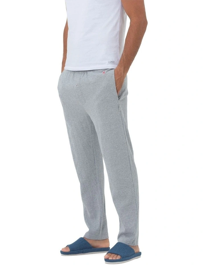 Lisbon Mens Lounge Pant in Grey Marle image 3