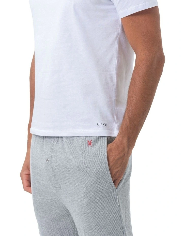 Lisbon Mens Lounge Pant in Grey Marle image 4