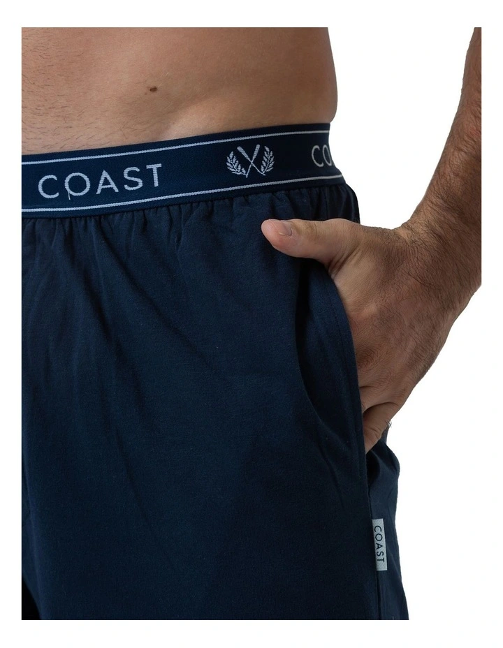 Essential Sleep Pyjama Short in Navy image 5