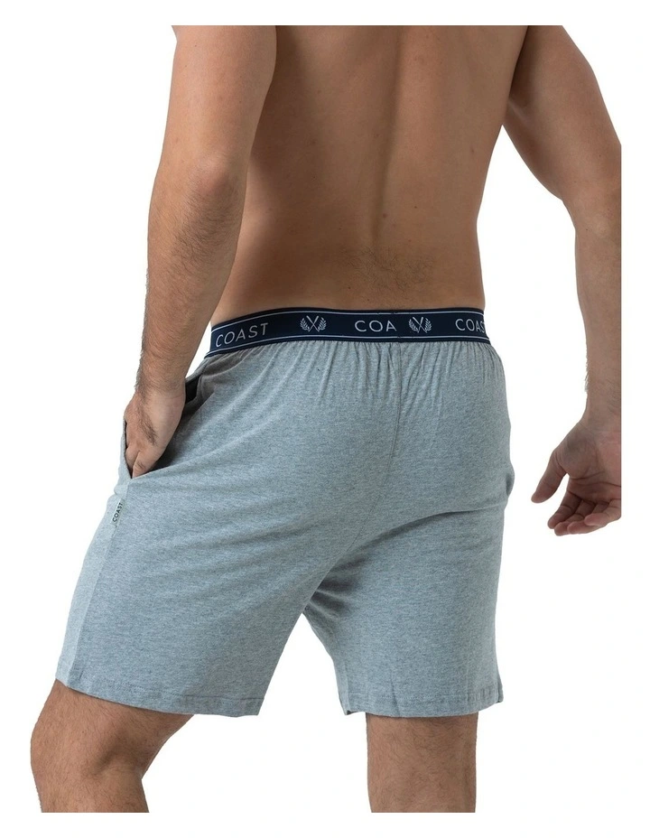 Essential Sleep Pyjama Short in Grey image 2