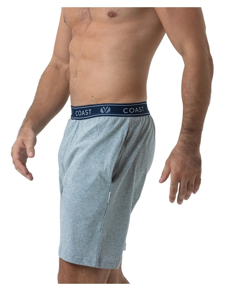 Essential Sleep Pyjama Short in Grey image 3