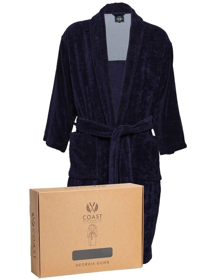 Georgia Gown in Navy image 4