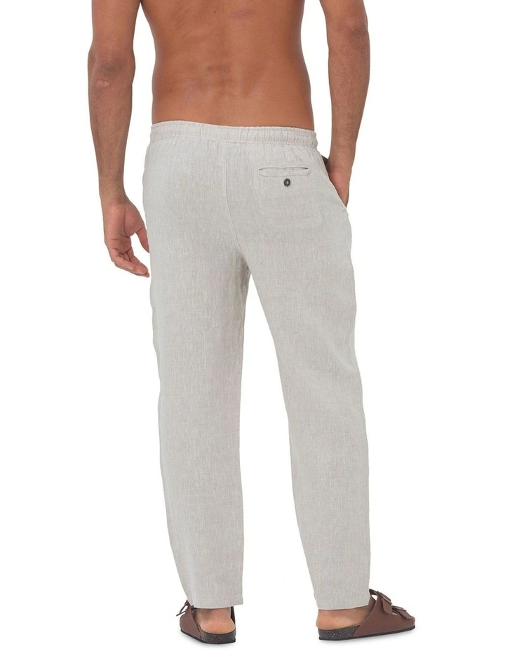 Linen Pants in Sand image 2