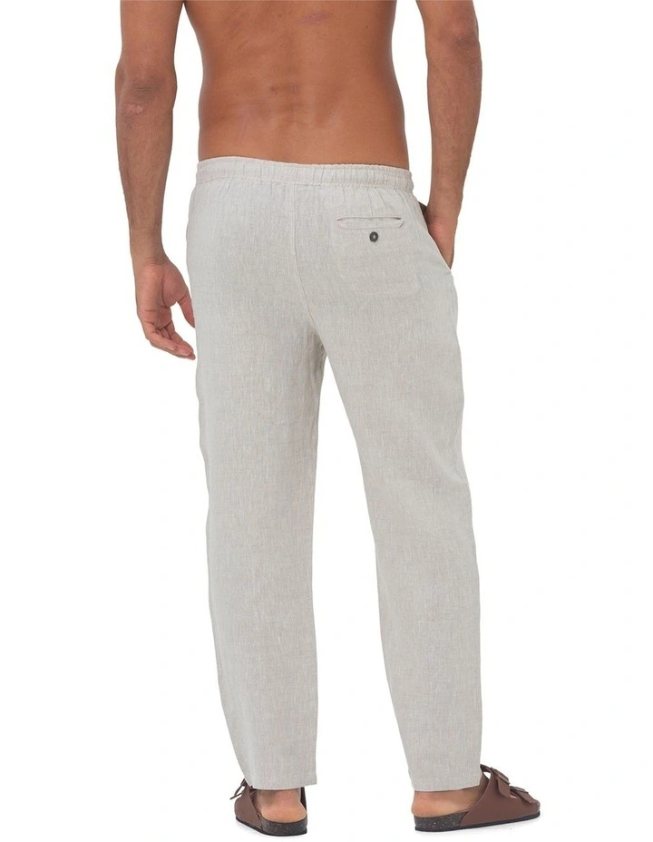 Linen Pants in Sand image 2