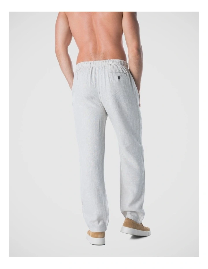 Linen Pants in Sand image 2