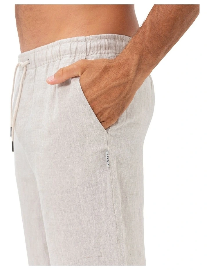 Linen Pants in Sand image 5