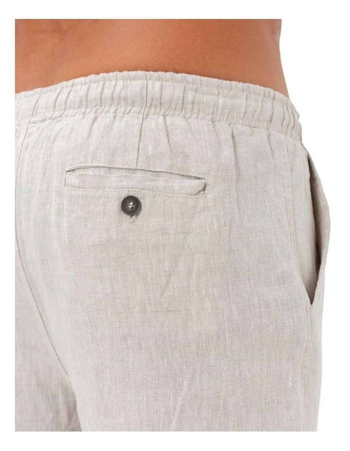 Linen Pants in Sand image 6