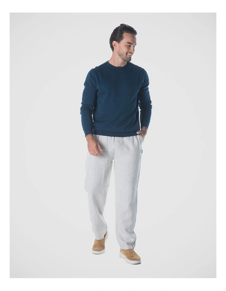 Linen Pants in Sand image 6