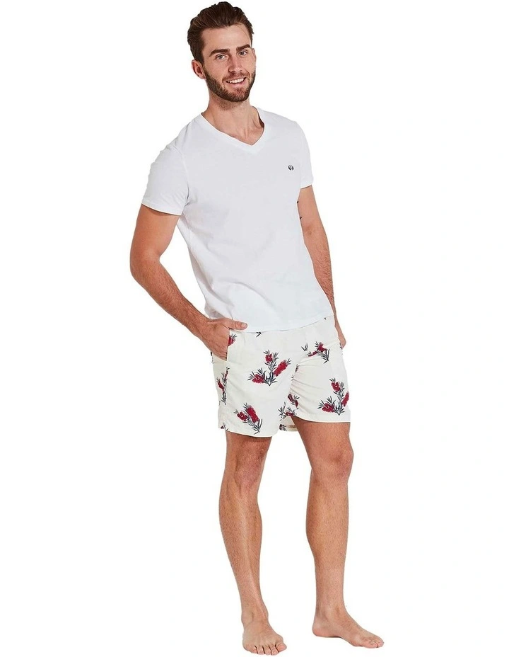 Wilsons Prom Boardshorts in Cream image 4