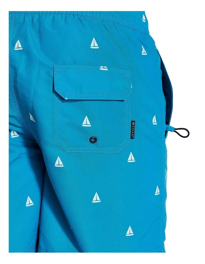 Watsons Bay Boardshorts in Blue image 4