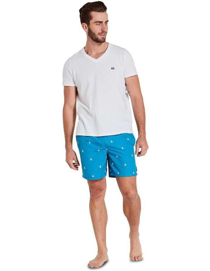 Watsons Bay Boardshorts in Blue image 5