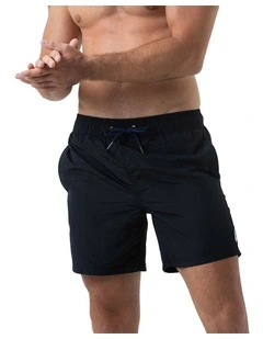 Mens Essential Swim Shorts in Black