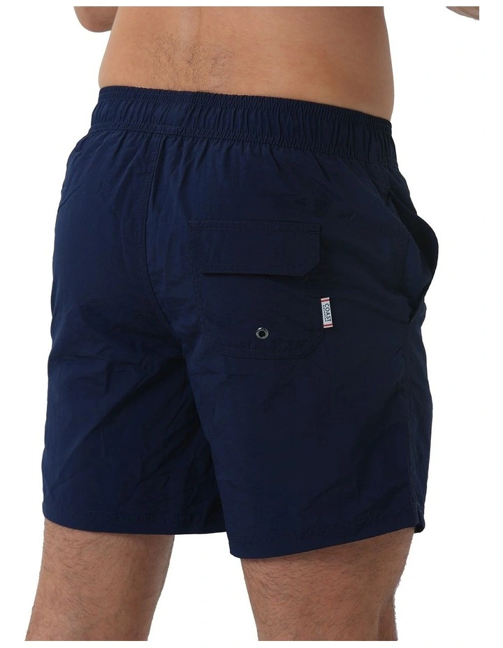 Mens Essential Swim Shorts in Navy image 2