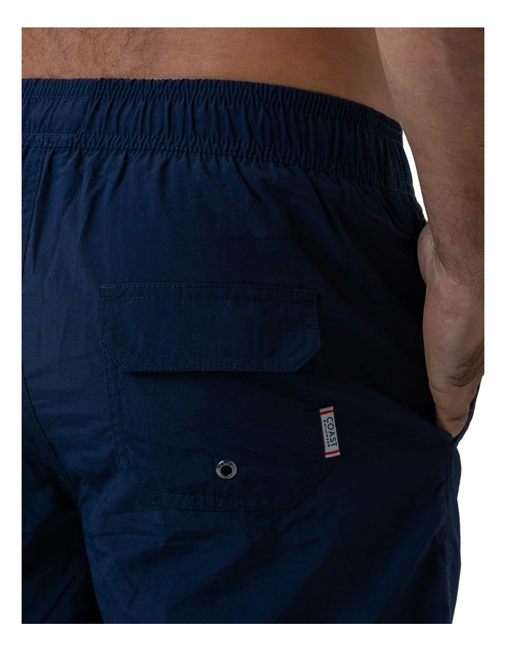 Mens Essential Swim Shorts in Navy image 4