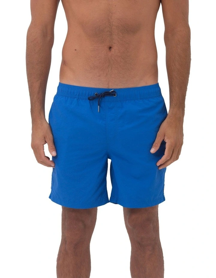 Mens Essential Swim Shorts in Blue image 1