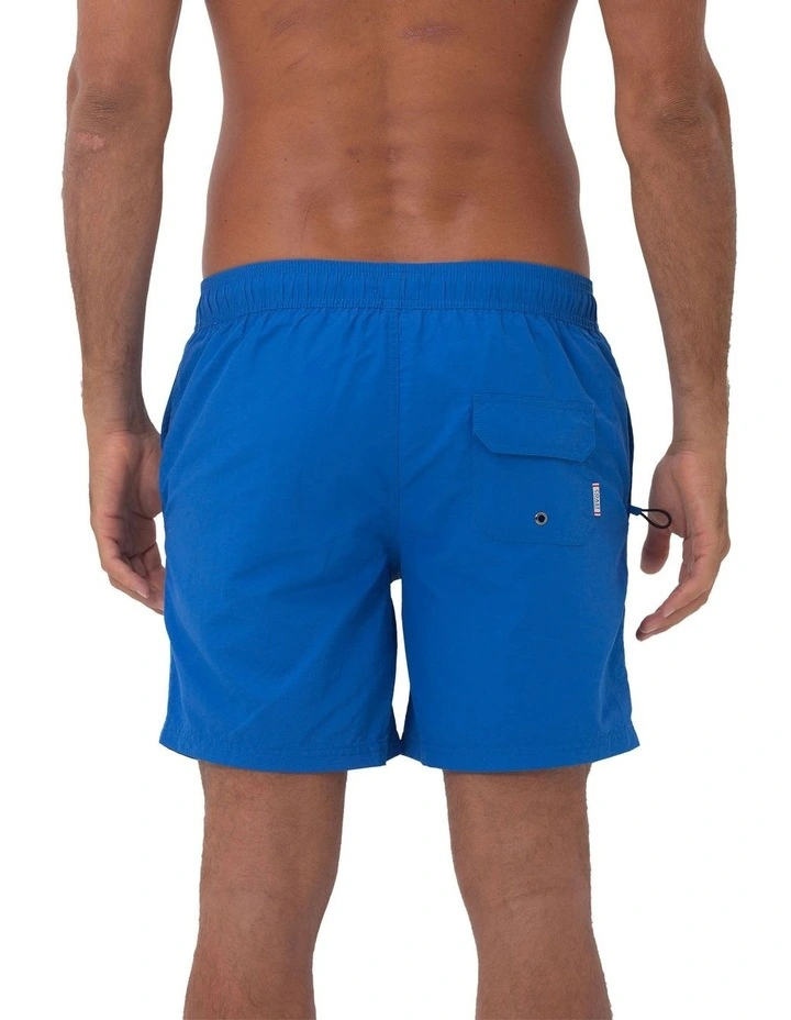 Mens Essential Swim Shorts in Blue image 2