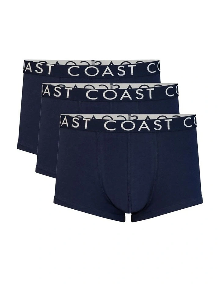 Boxer Briefs Gift Pack of 3 in Navy image 1