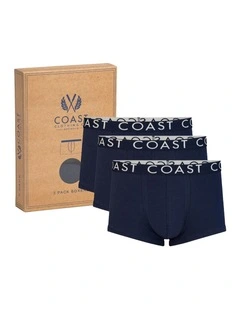 Boxer Briefs Gift Pack of 3 in Navy