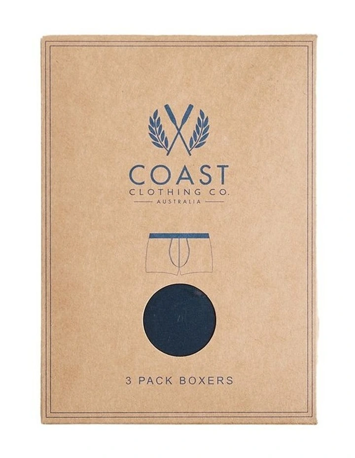 Boxer Briefs Gift Pack of 3 in Navy image 7