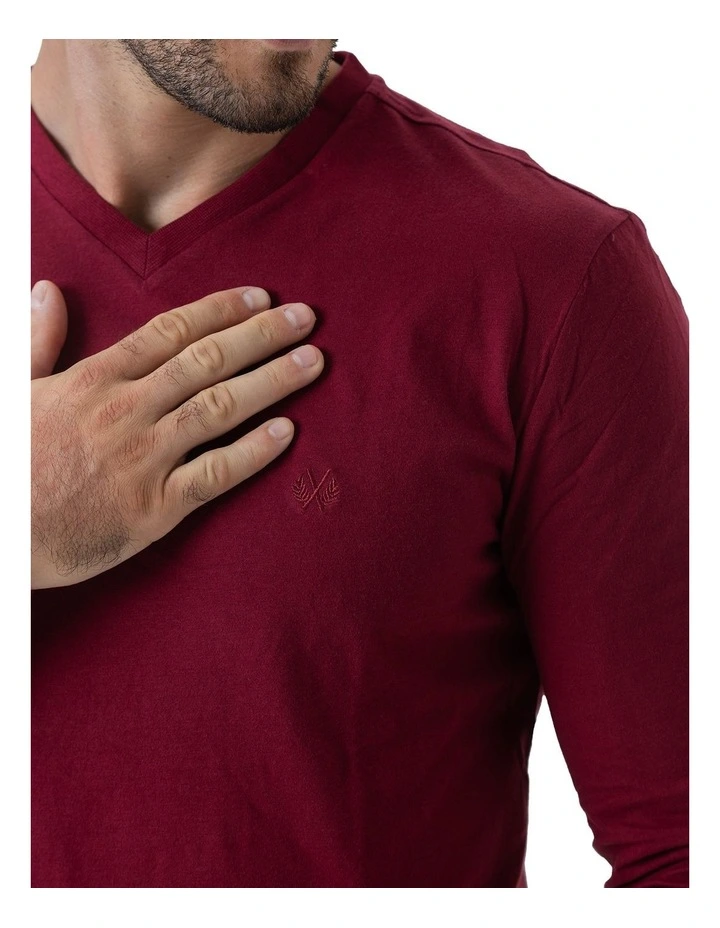 Essential Knit Pyjama Set in Raspberry image 4