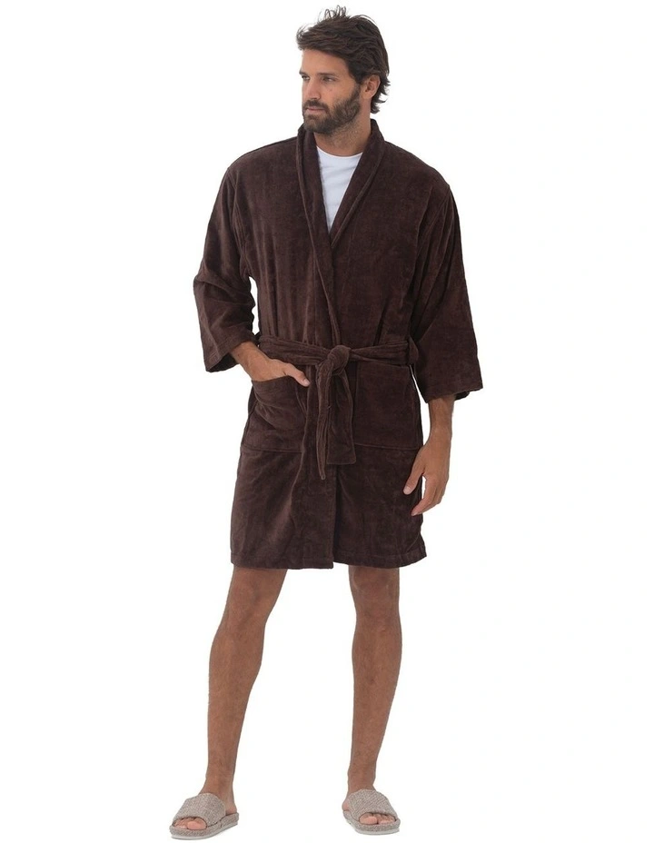 Georgia Gown in Chocolate image 1