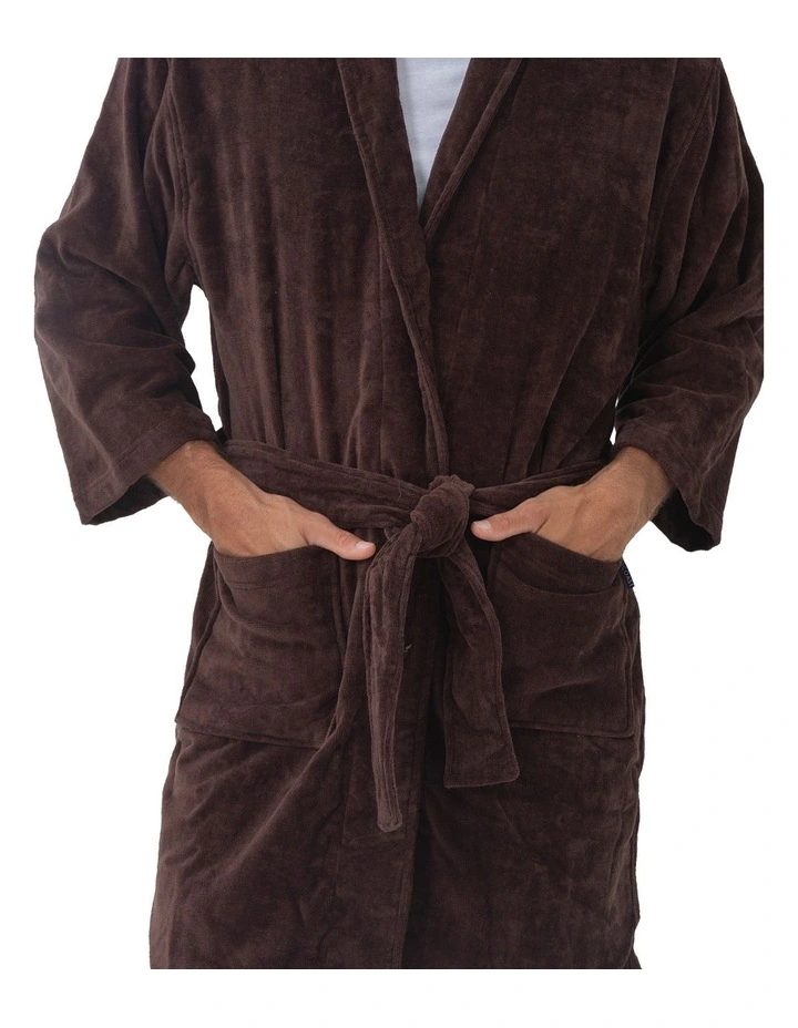 Georgia Gown in Chocolate image 4