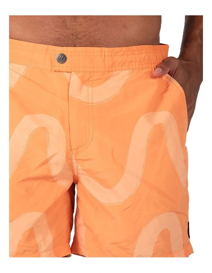 Sydney Coffs Boardshorts in Orange image 4