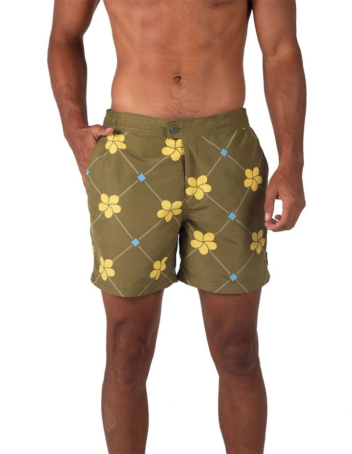 Sydney Boardshorts in Olive image 1