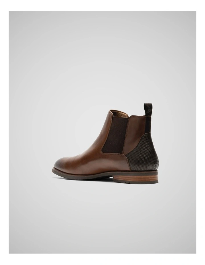 Lyttleton Chelsea Boot in Teak Multi image 3