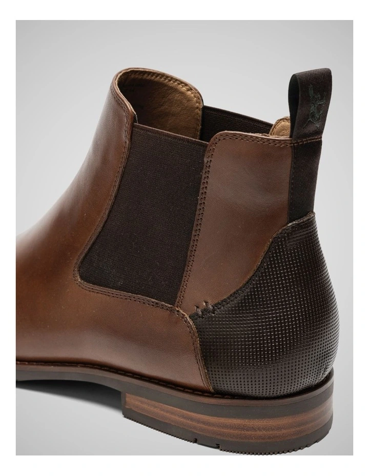 Lyttleton Chelsea Boot in Teak Multi image 5