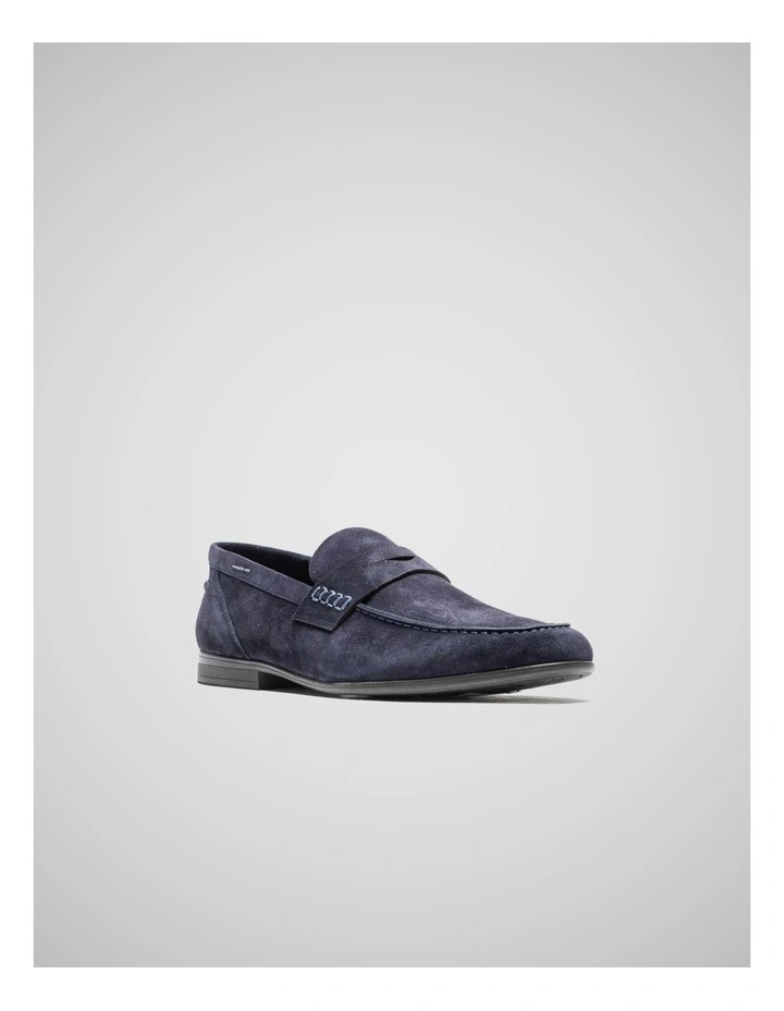 St James Loafer in Navy image 2