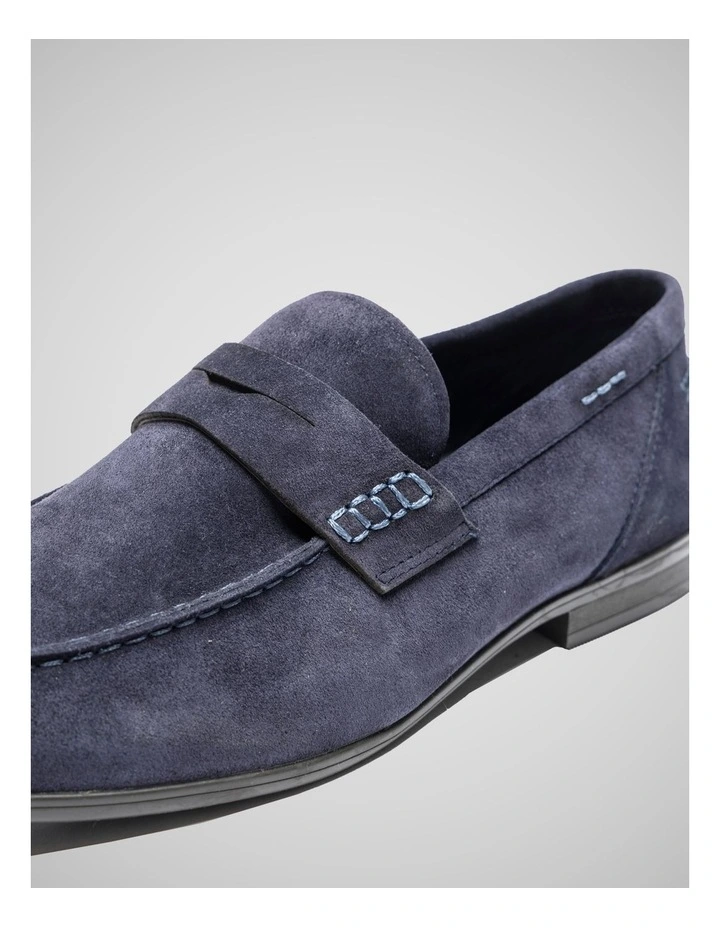 St James Loafer in Navy image 5