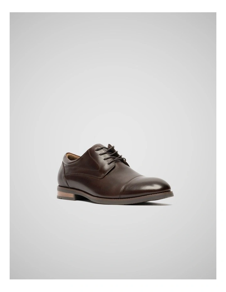 Loburn Derby Shoe in Chocolate image 2