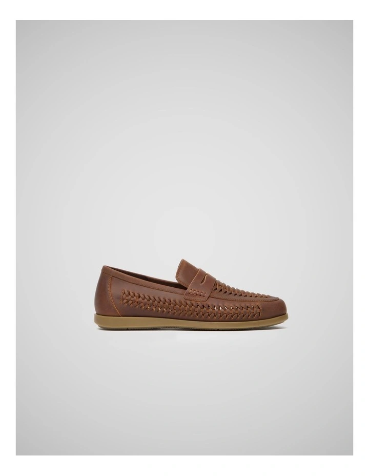 Gisborne Huarache Slip On in Coffee image 1