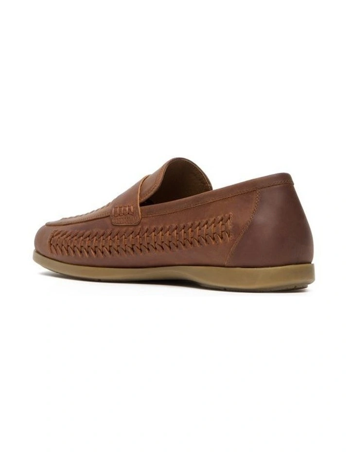 Gisborne Huarache Slip On in Coffee image 3